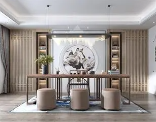 大庆新中式风格茶室如何规划设计